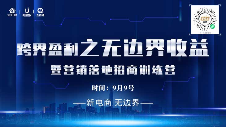 2020.9.9抱团取暖之无边界盈利-营销落地招商训练营