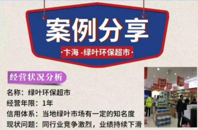 【企叮咚案例分享】超市如何通过营销翻倍营业额？
