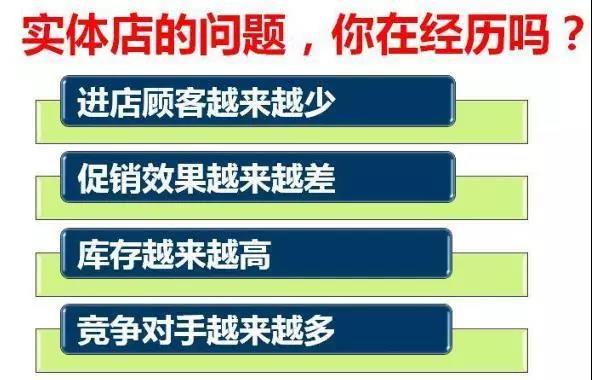 实体店促销