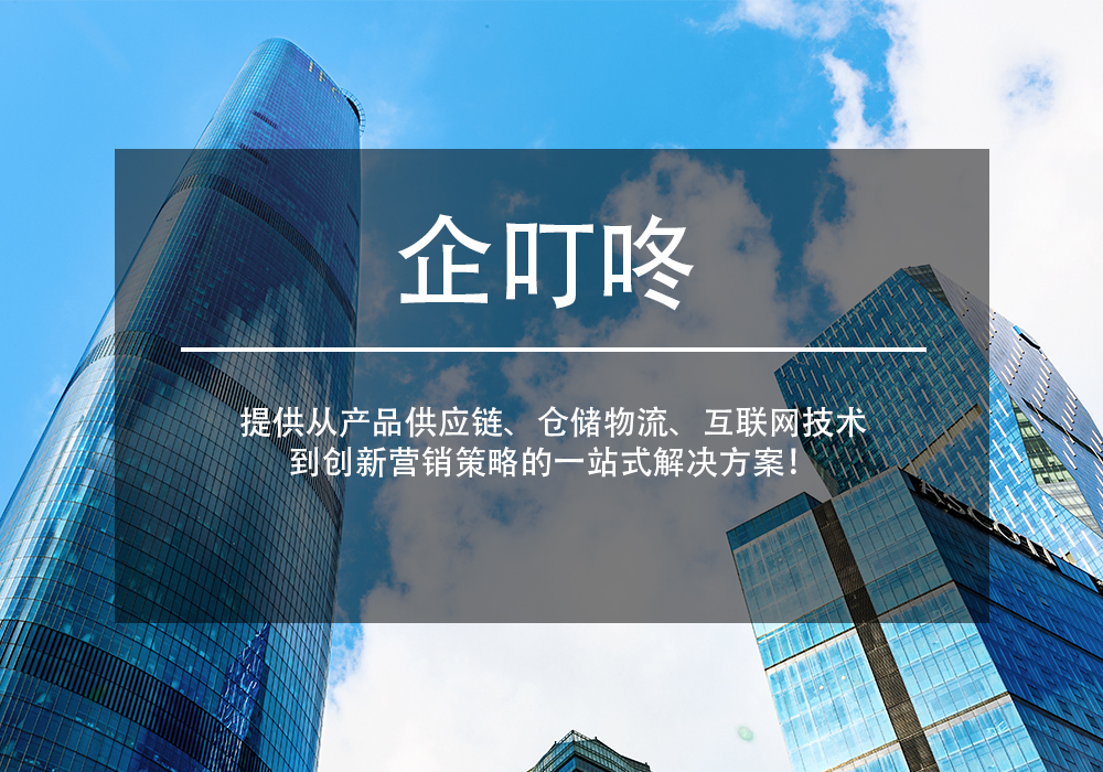  赠品营销+一站式电商运营解决方案，助力实体企业转型升级 - 企叮咚集团