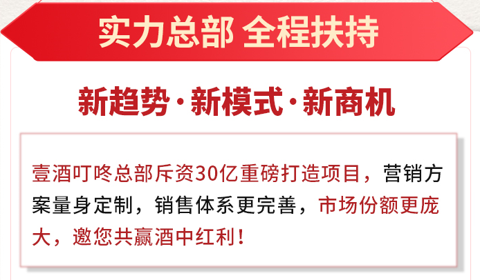 壹酒叮咚总部支持