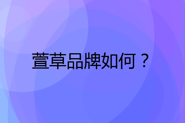 萱草是个什么品牌，这个品牌怎么样？