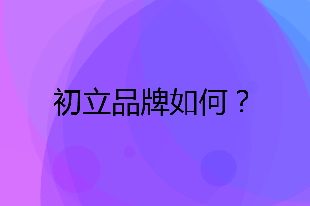 初立是个什么品牌，这个品牌怎么样？