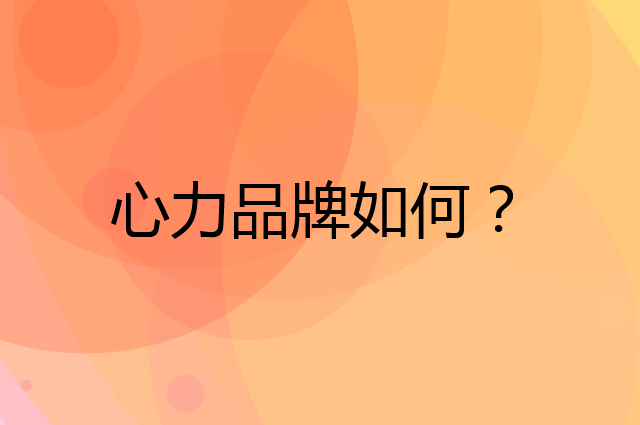 心力是个什么品牌，这个品牌怎么样？