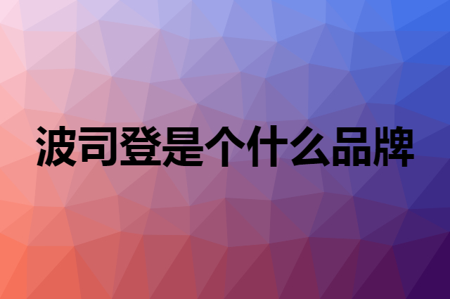 波司登 BOSIDENG是个什么品牌，这个品牌怎么样？