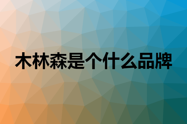 木林森 MULINSEN是个什么品牌，这个品牌怎么样？