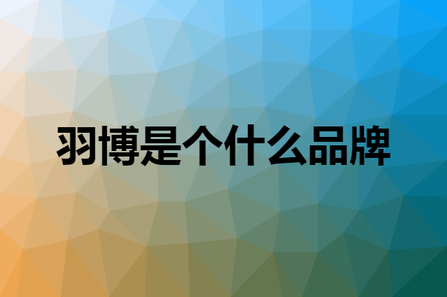 羽博 Yoobao是个什么品牌，这个品牌怎么样？