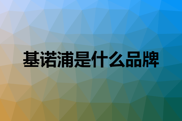 基诺浦 Ginoble是个什么品牌，这个品牌怎么样？