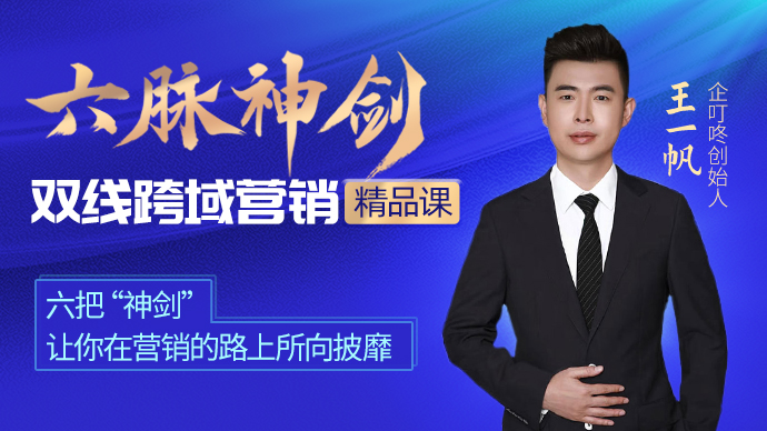 企叮咚营销精品课程《六脉神剑》