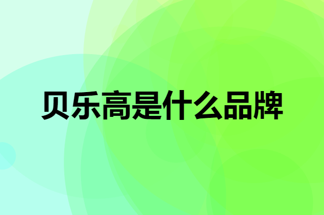 贝乐高 PLAYGO是个什么品牌，这个品牌怎么样？
