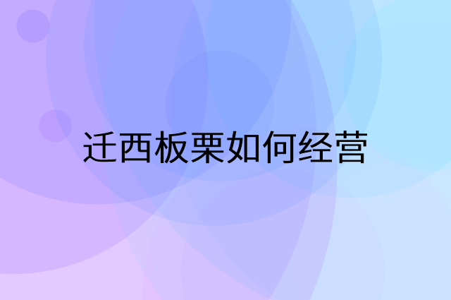 迁西板栗怎么做营销活动宣传，两个提升业绩的工具