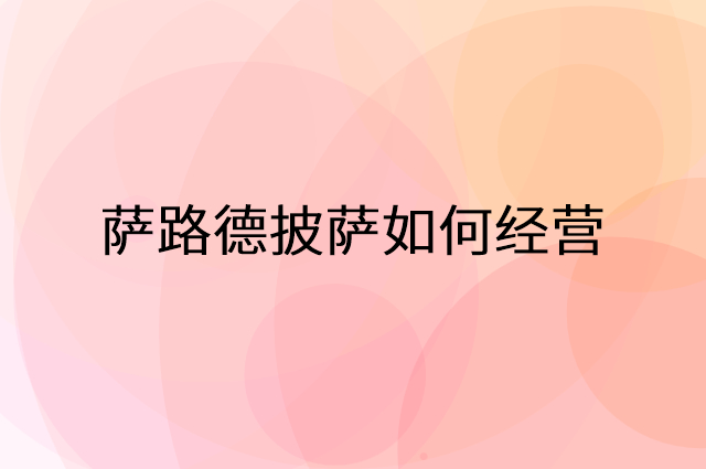 萨路德披萨怎么做营销活动宣传，两个提升业绩的工具