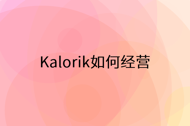 Kalorik怎么做营销活动宣传，两个提升业绩的工具