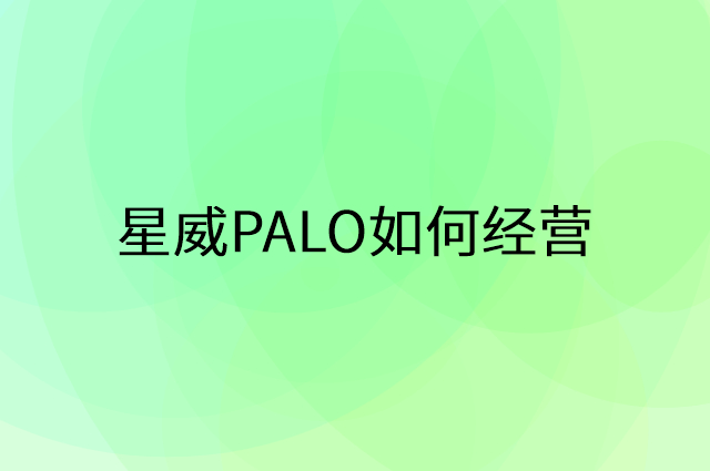 星威PALO怎么做营销活动宣传，两个提升业绩的工具