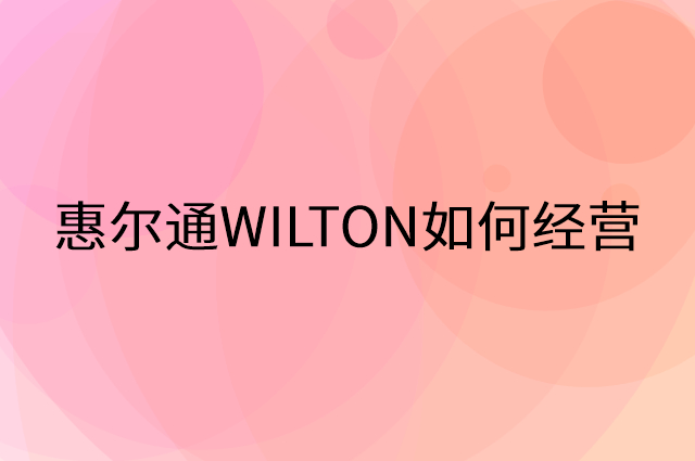 惠尔通WILTON怎么做营销活动宣传，两个提升业绩的工具