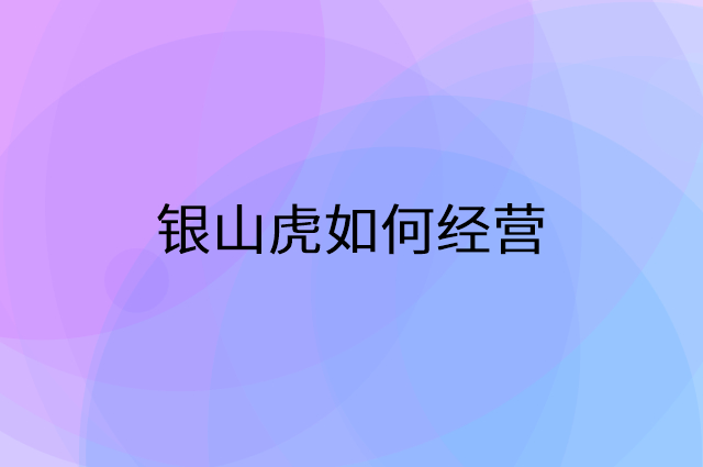 银山虎怎么做营销活动宣传，两个提升业绩的工具