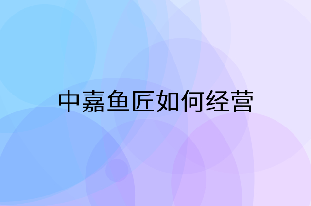 中嘉鱼匠怎么做营销活动宣传，两个提升业绩的工具